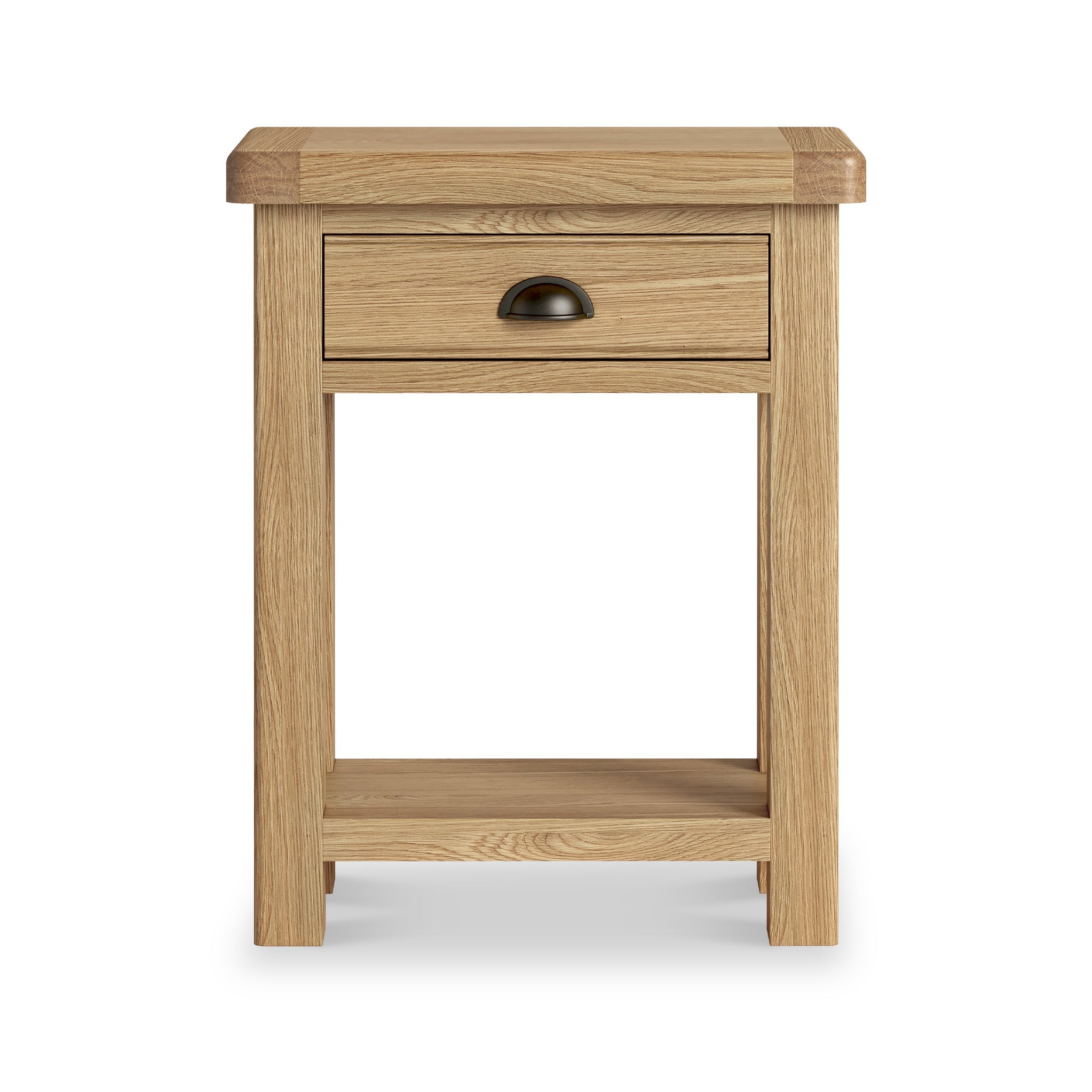 Portland Oak 1 Drawer Telephone Table