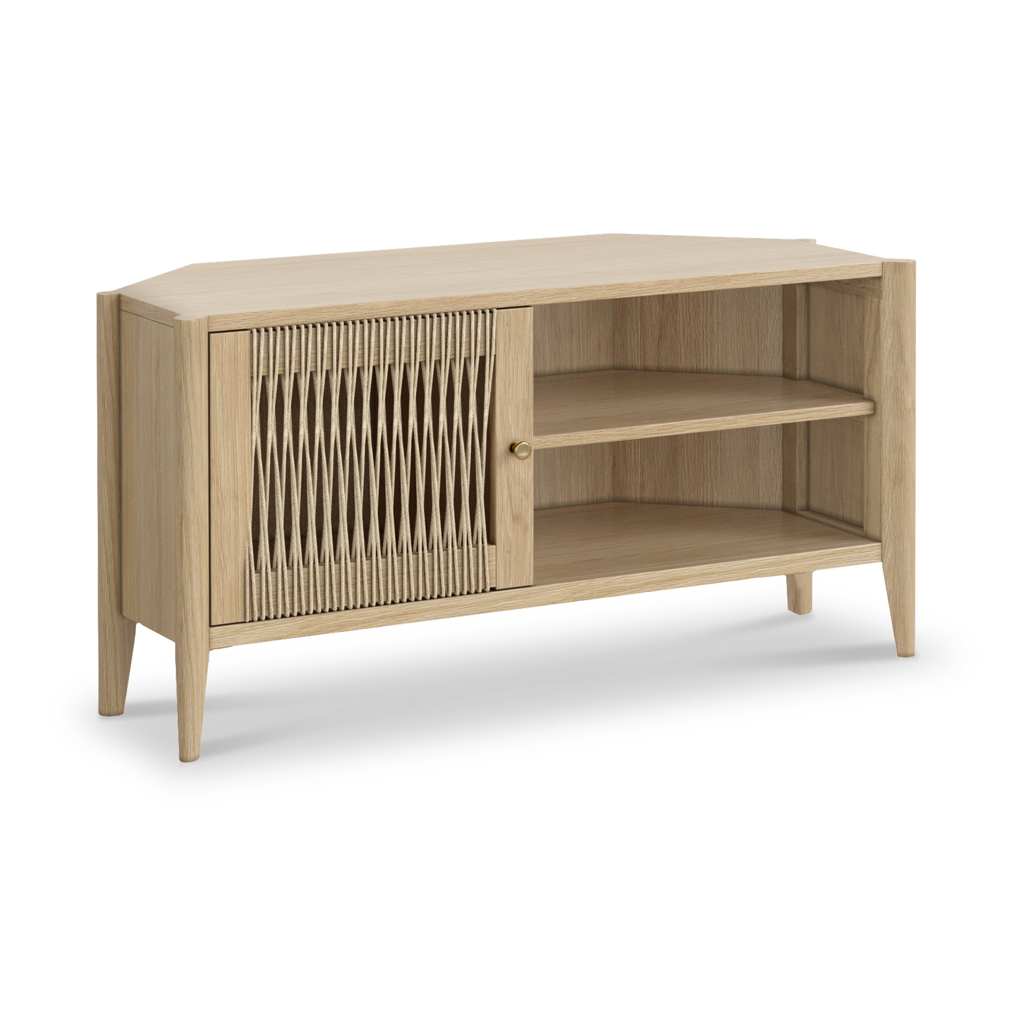 Harborough Oak Corner TV Unit