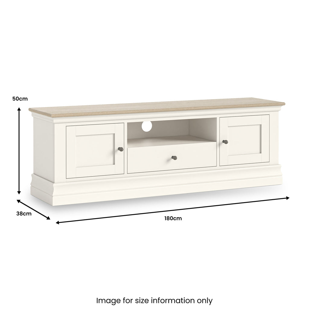 Linden 180cm Wide TV Unit