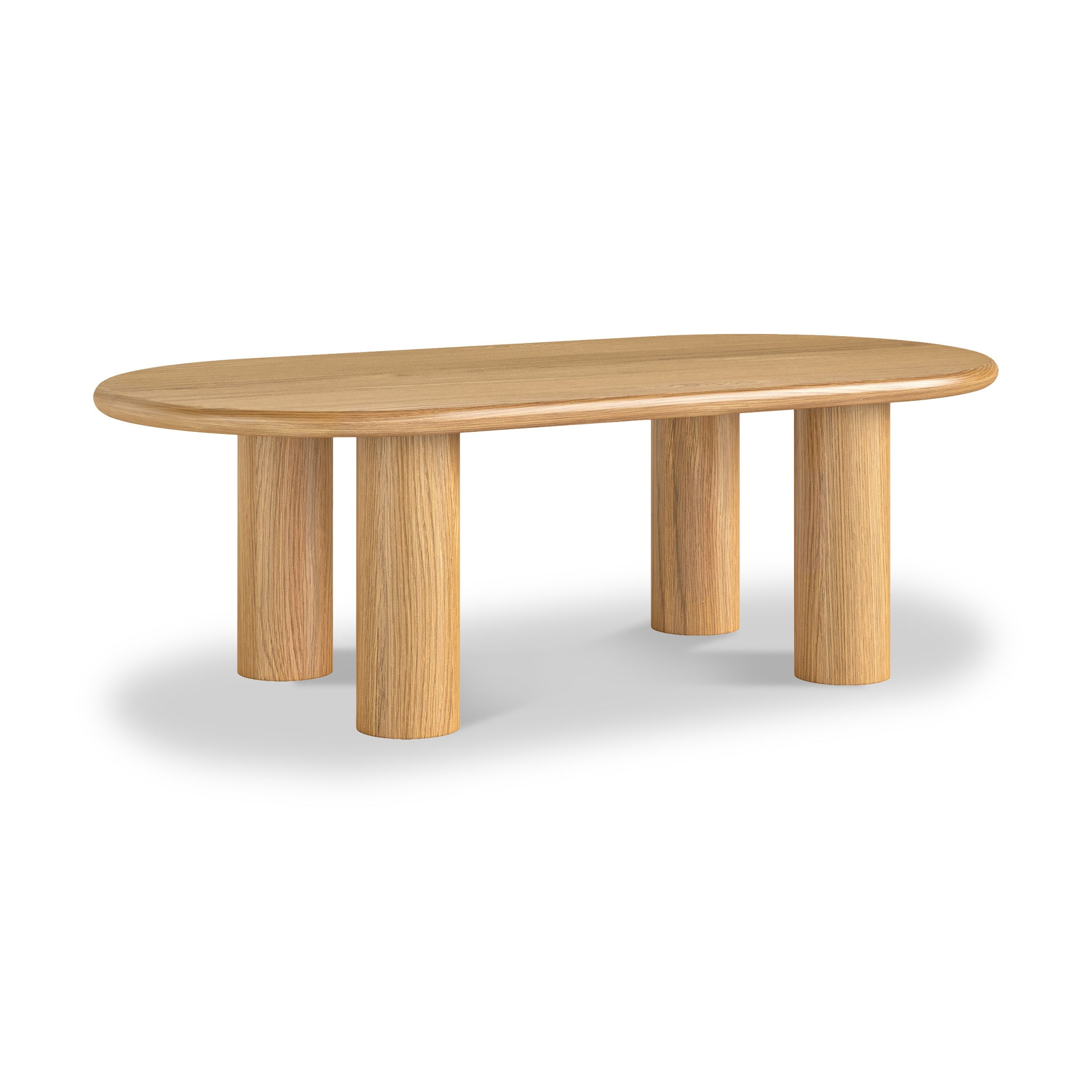 Arden Oak Oval Coffee Table