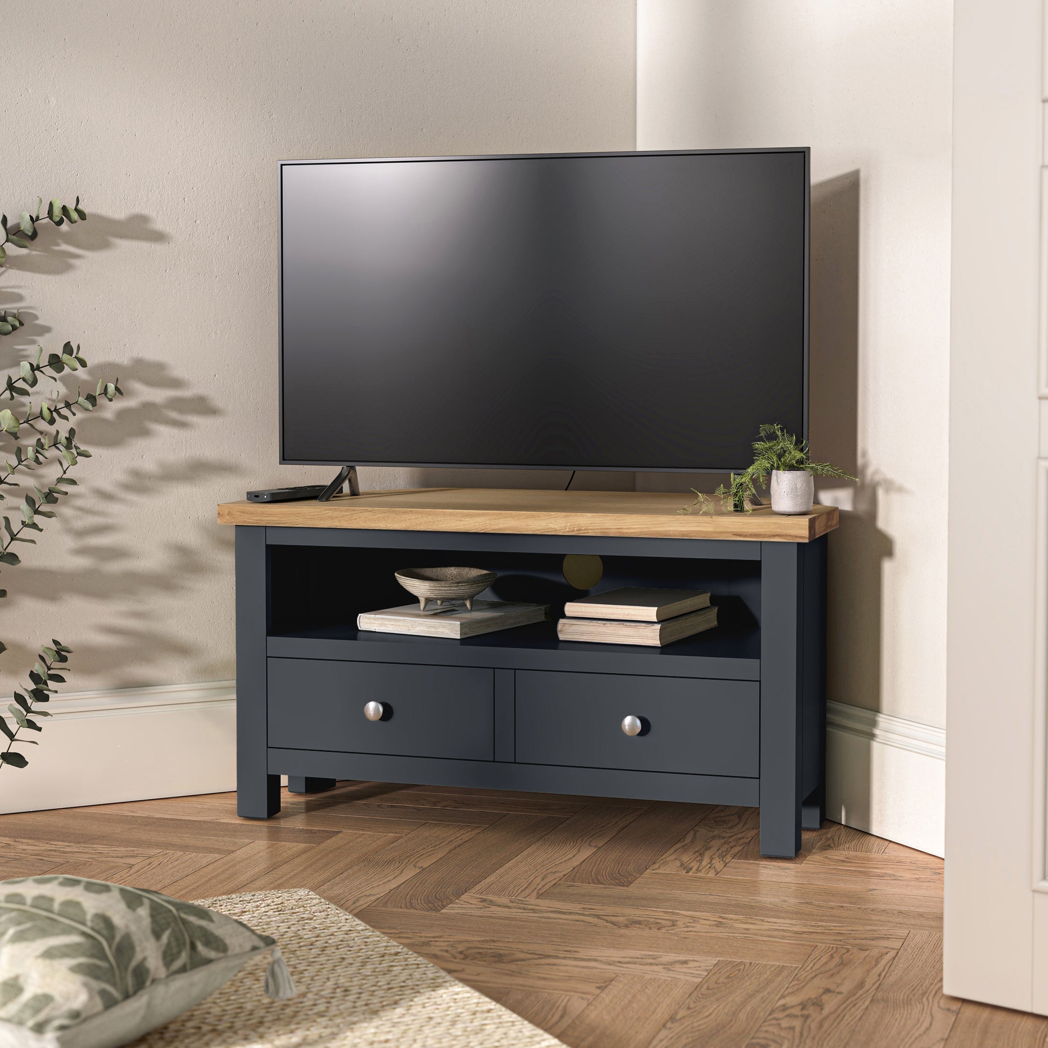 Farro Corner TV Stand