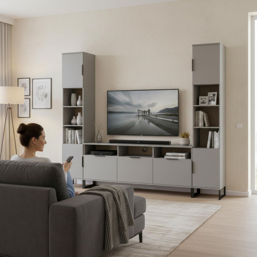 Ashbourne Media Wall TV Unit