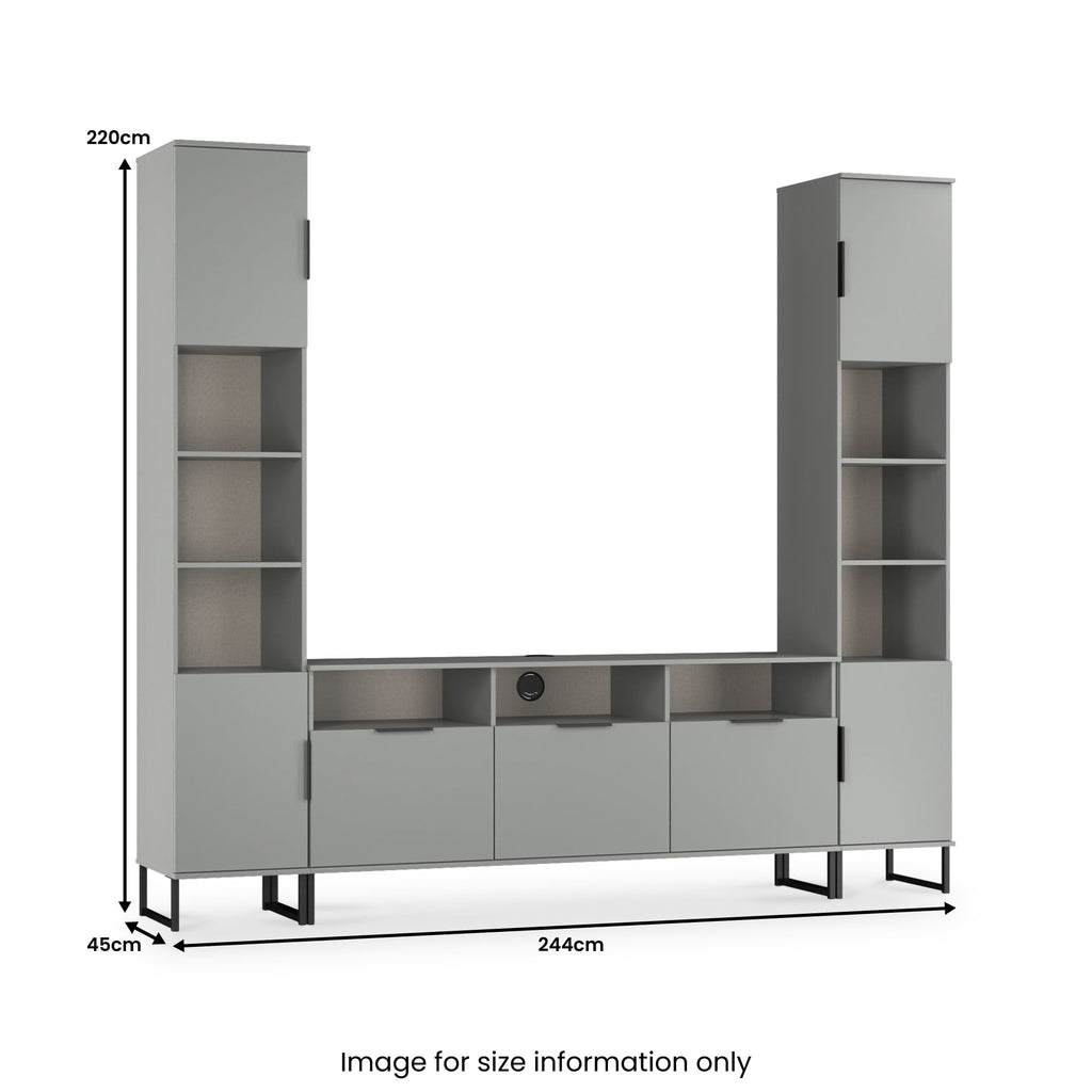 Ashbourne Media Wall TV Unit