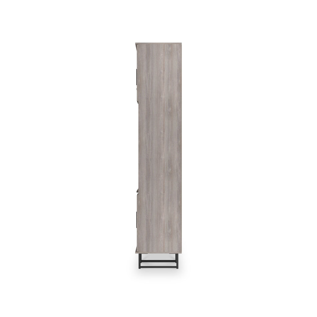 Ashbourne Media Wall TV Unit with Overhead Storage