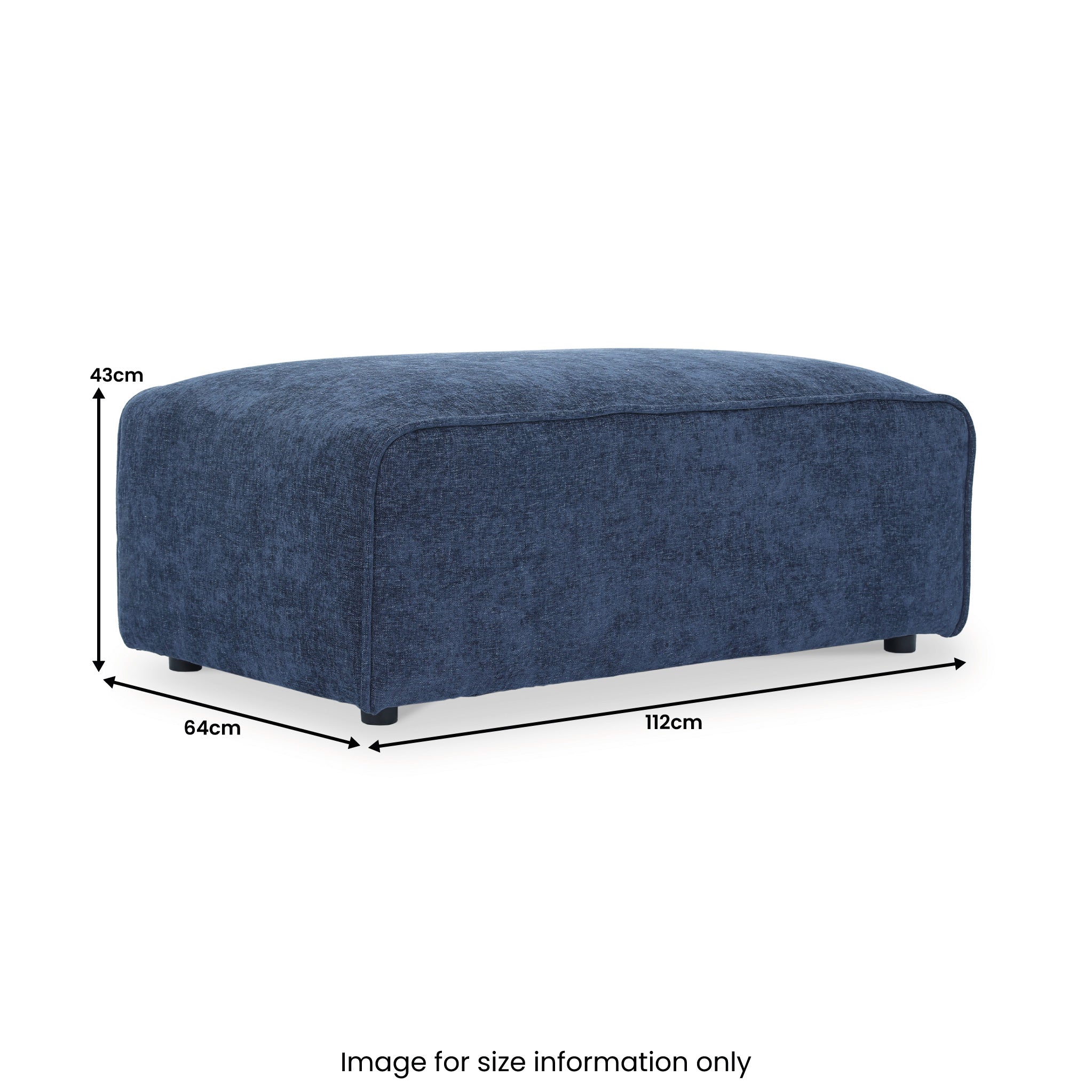 Hugo XL Footstool