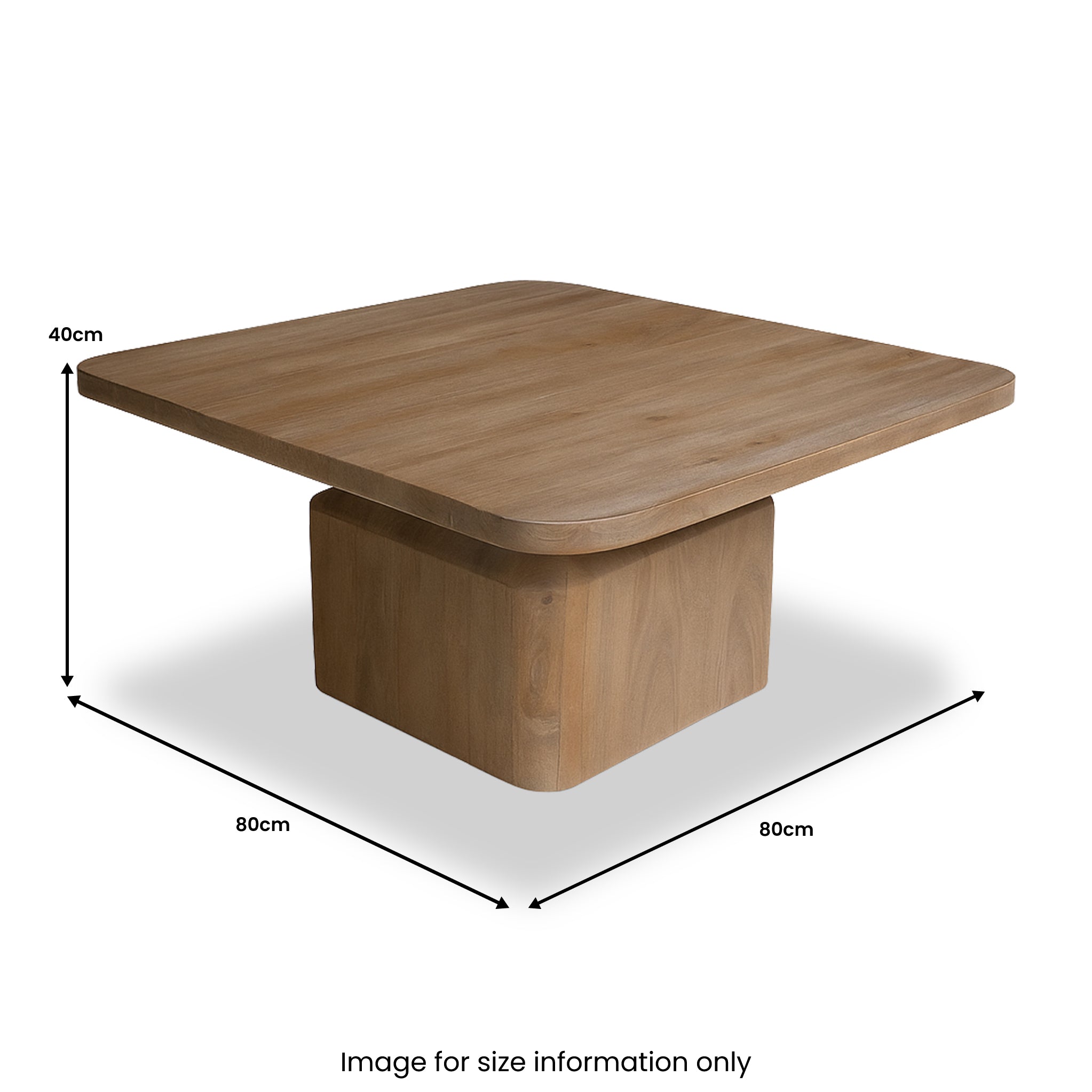 Nao Mango Wood Coffee Table