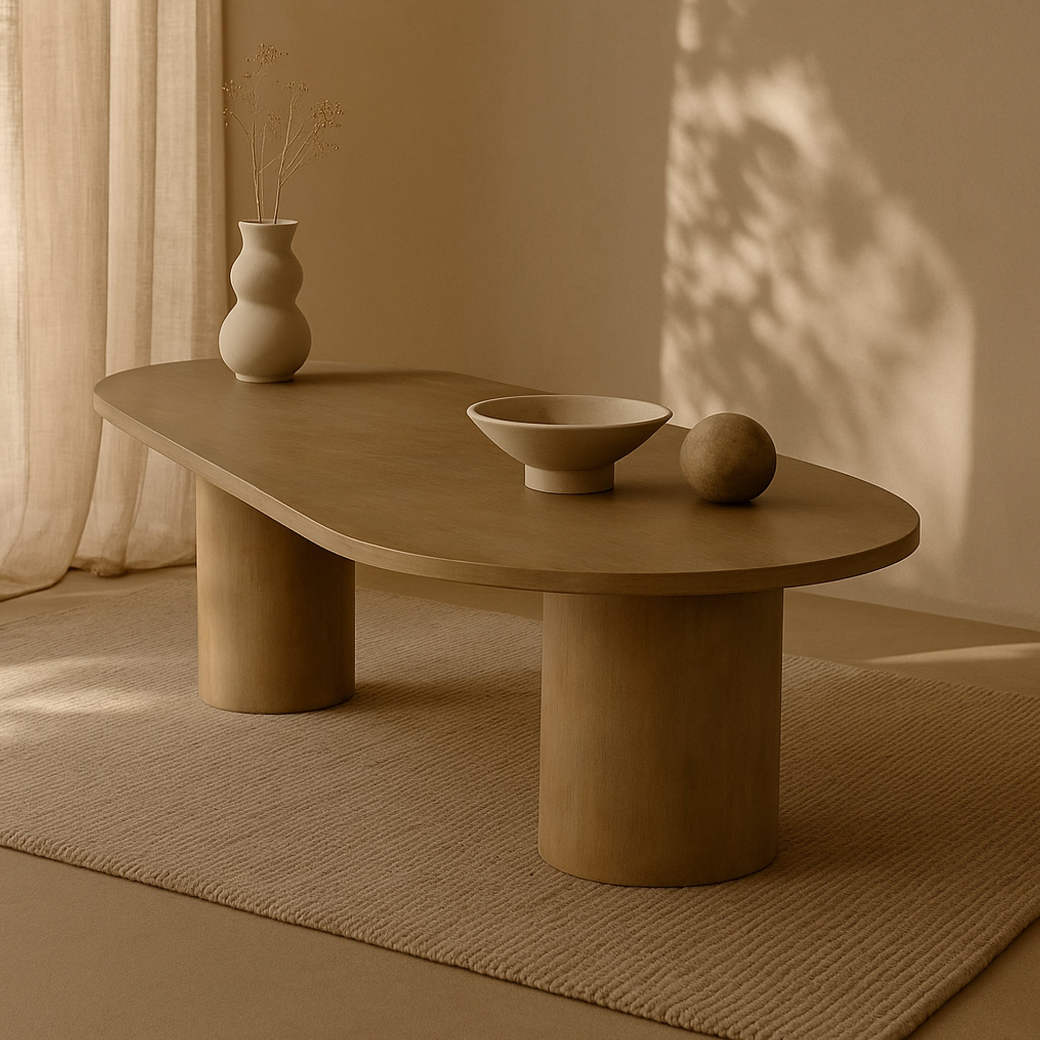 Zenra Mango Wood Coffee Table