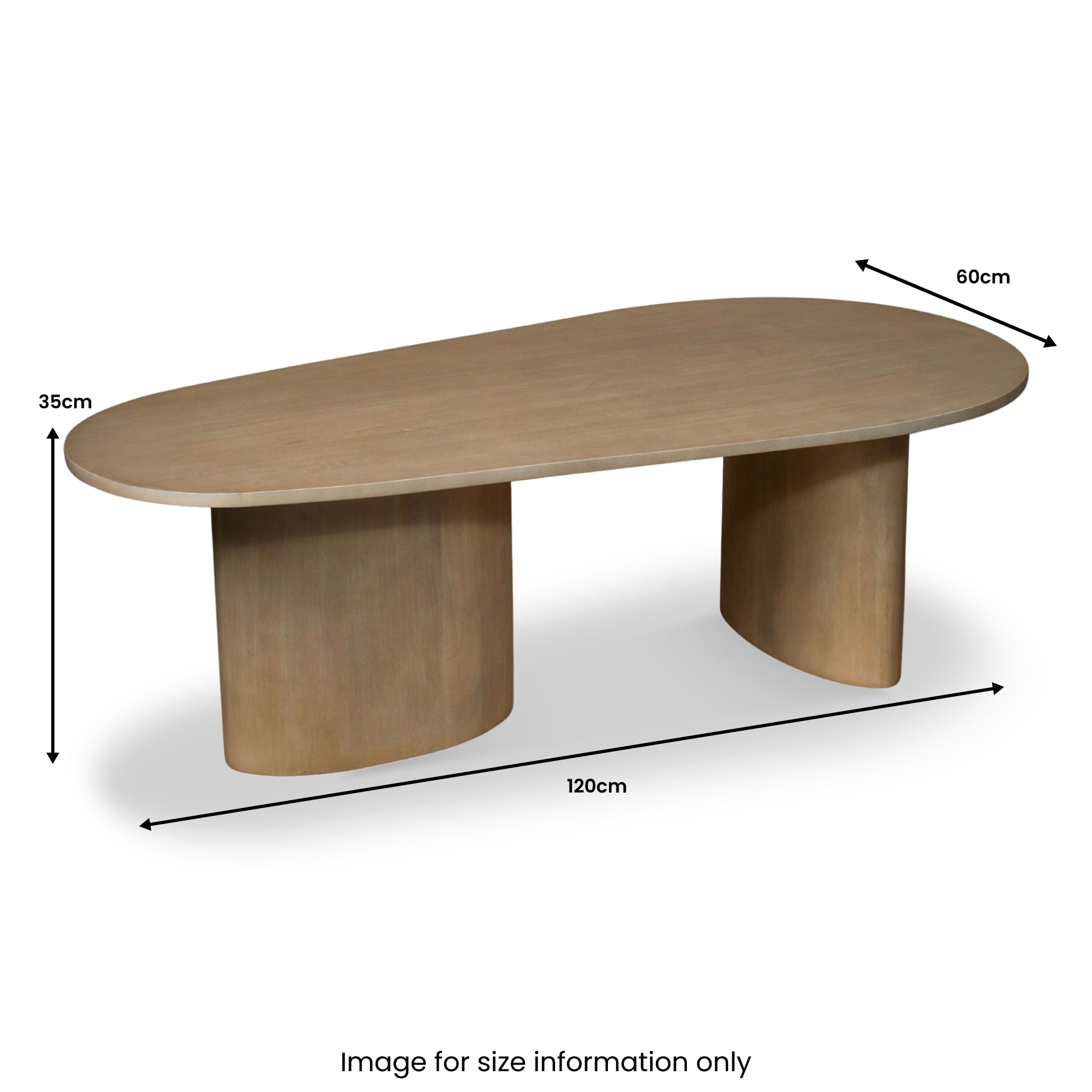 Zenra Mango Wood Coffee Table