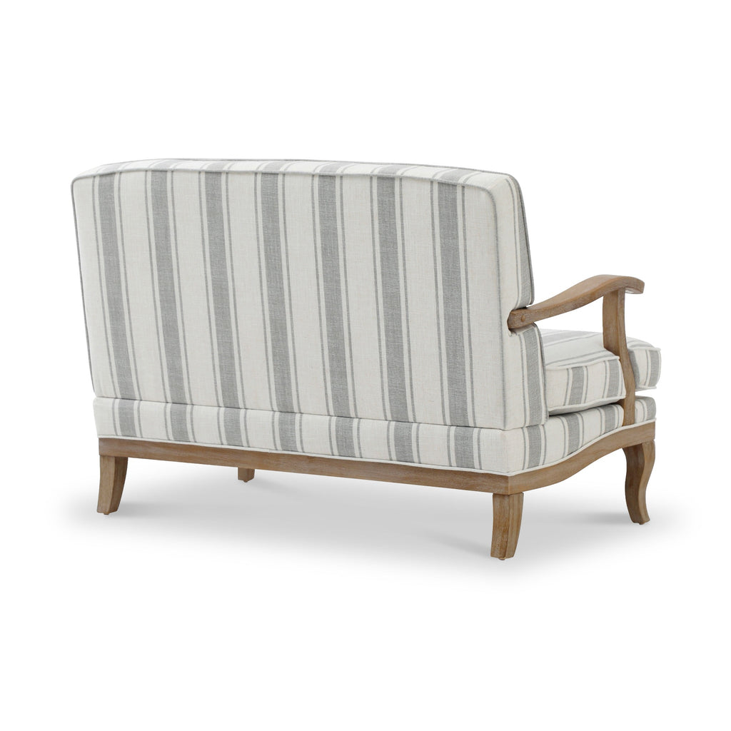 Sandringham Striped Linen 2 Seater Sofa