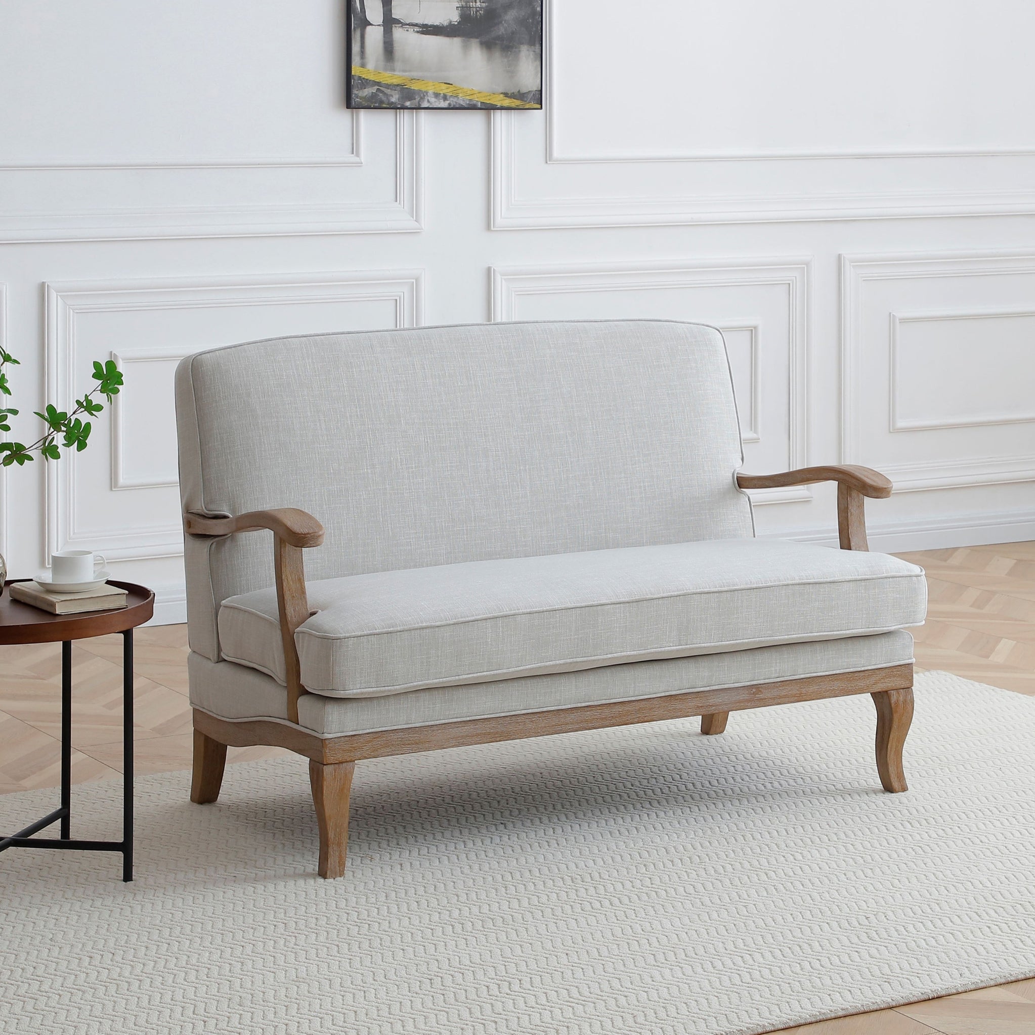Sandringham Linen 2 Seater Sofa