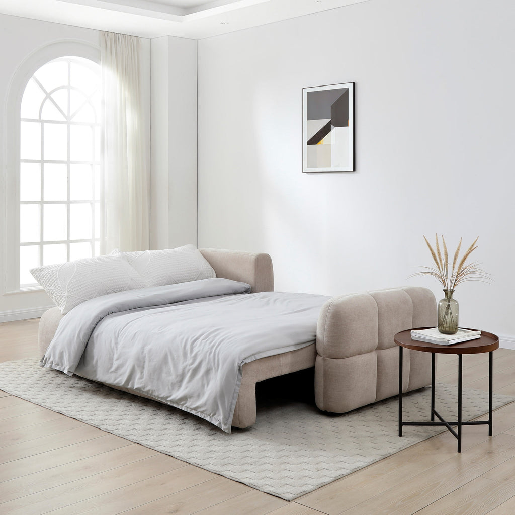 Morse Quilted Chaise Sofa Bed