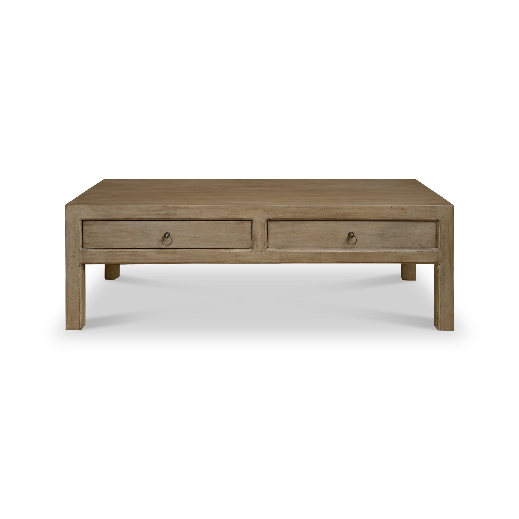 Amal Mango Wood 2 Drawer Coffee Table