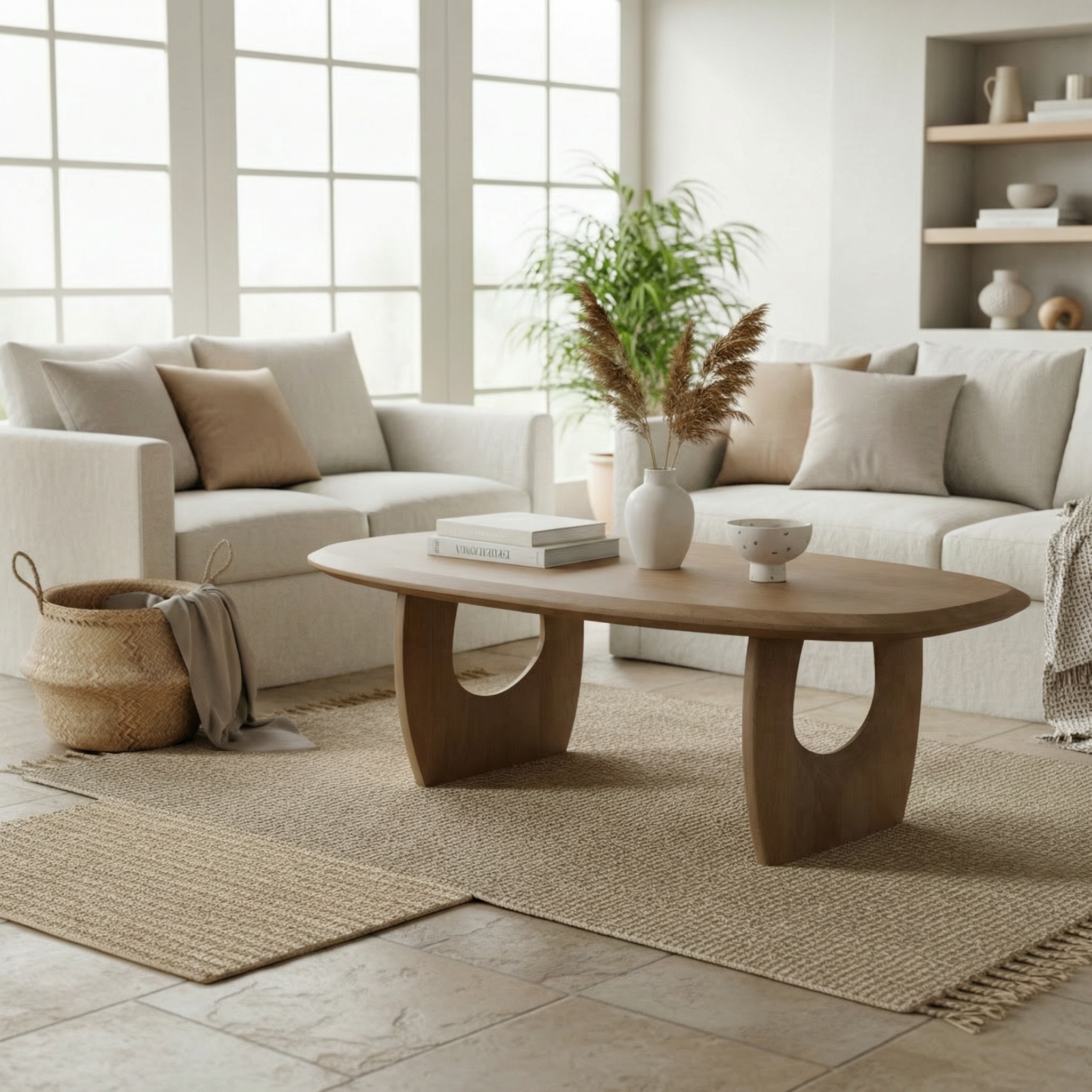Kanso Mango Wood Coffee Table