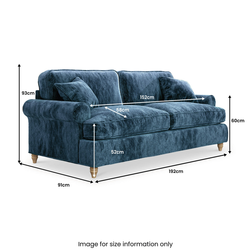 Alfie 3 Seater Sofa Bed