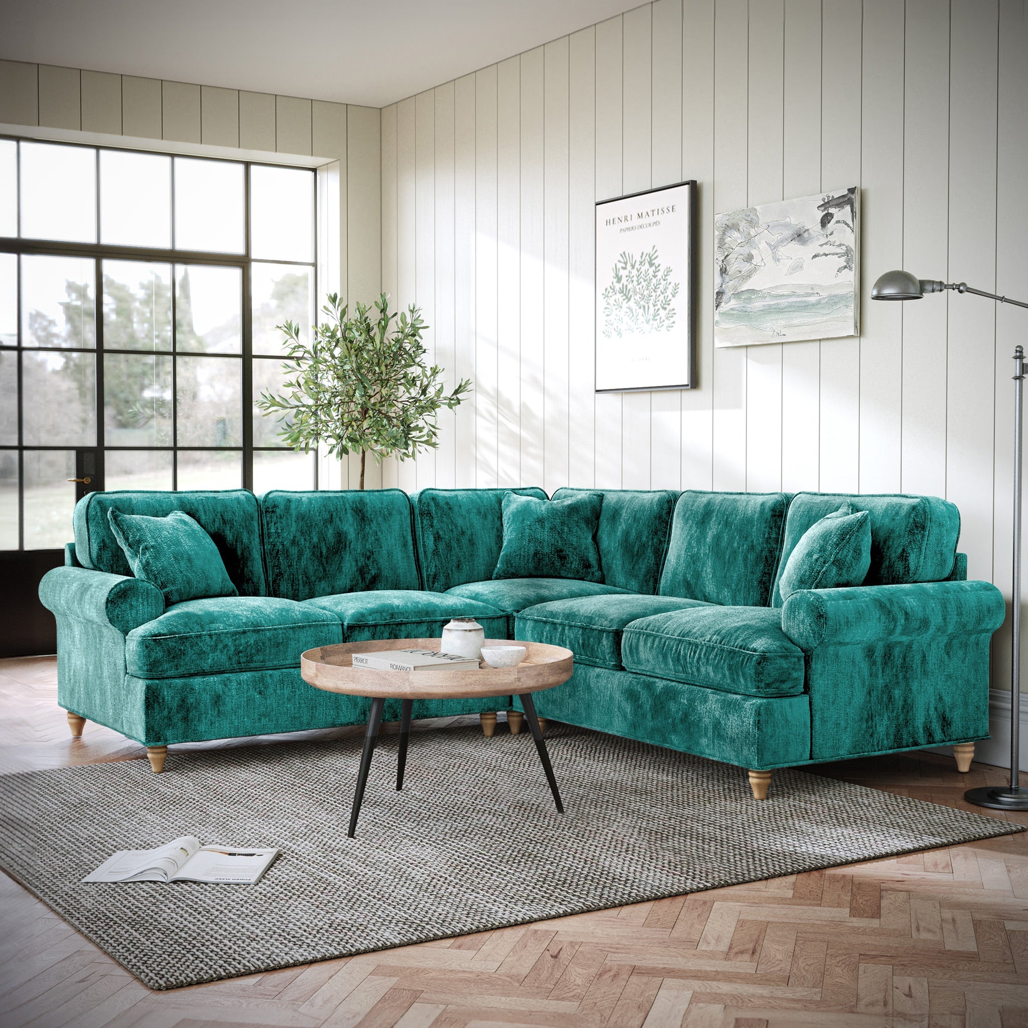Alfie Large Corner Sofa