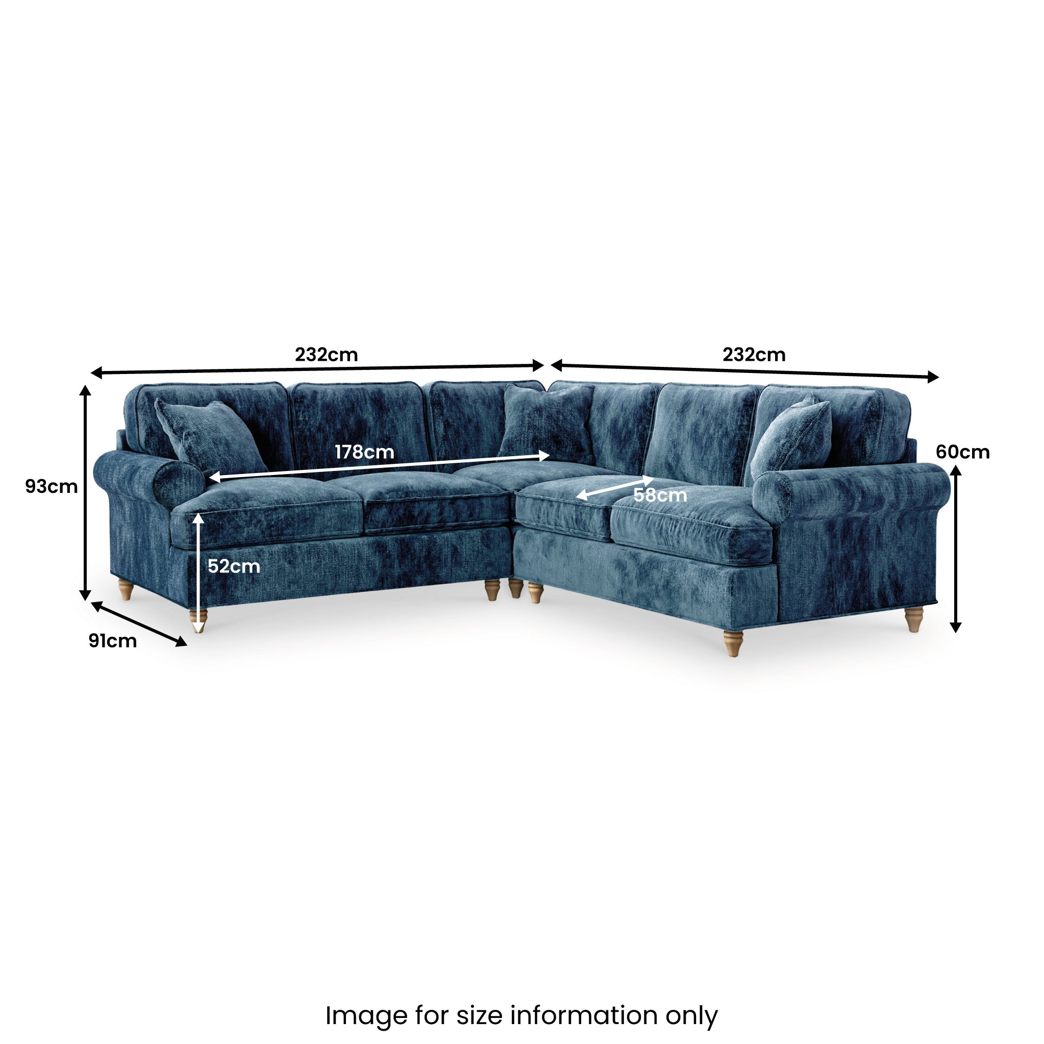 Alfie Large Corner Sofa
