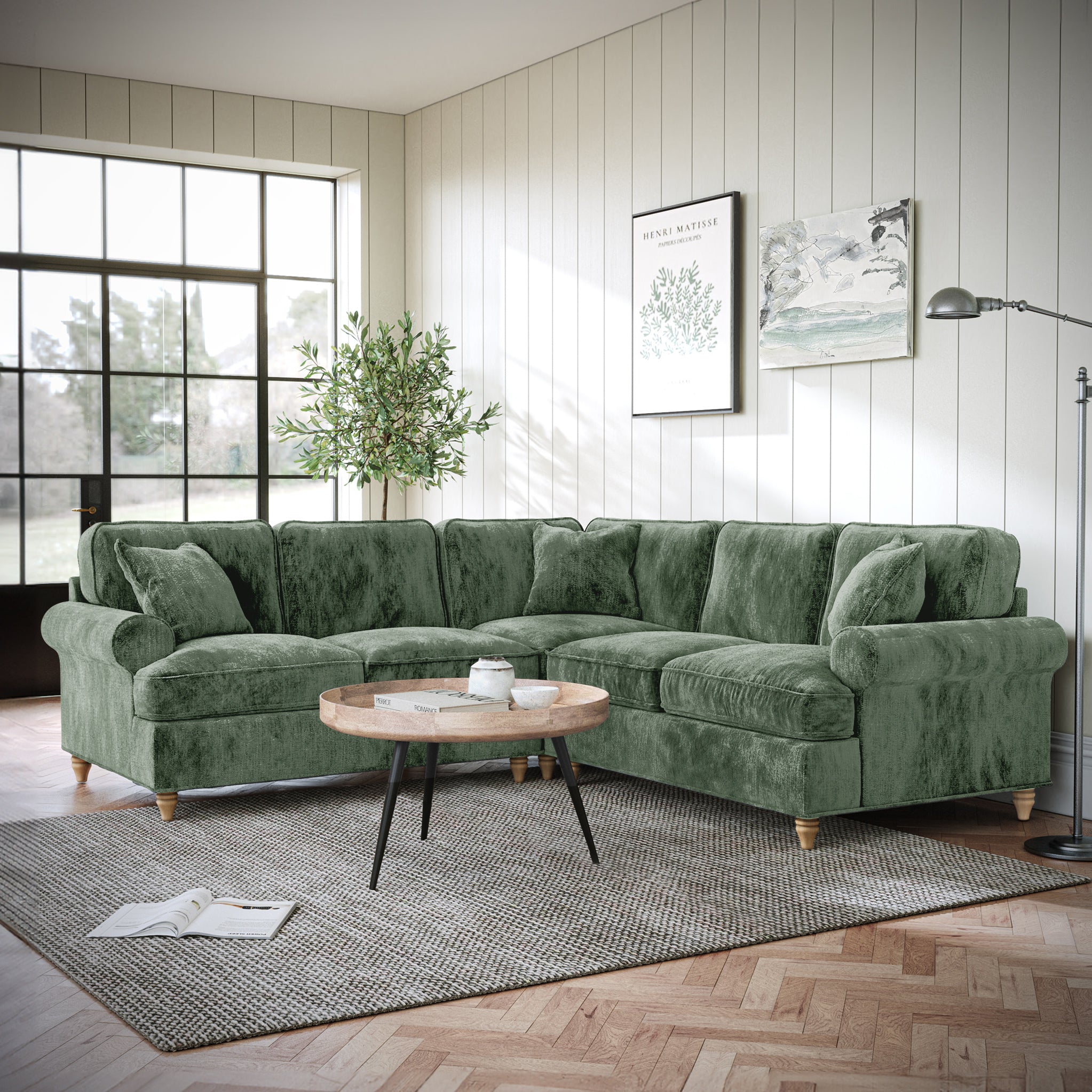 Alfie Large Corner Sofa