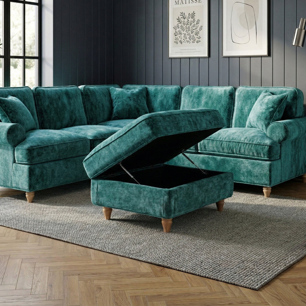 Alfie, Arthur and Archie XL Universal Storage Footstool