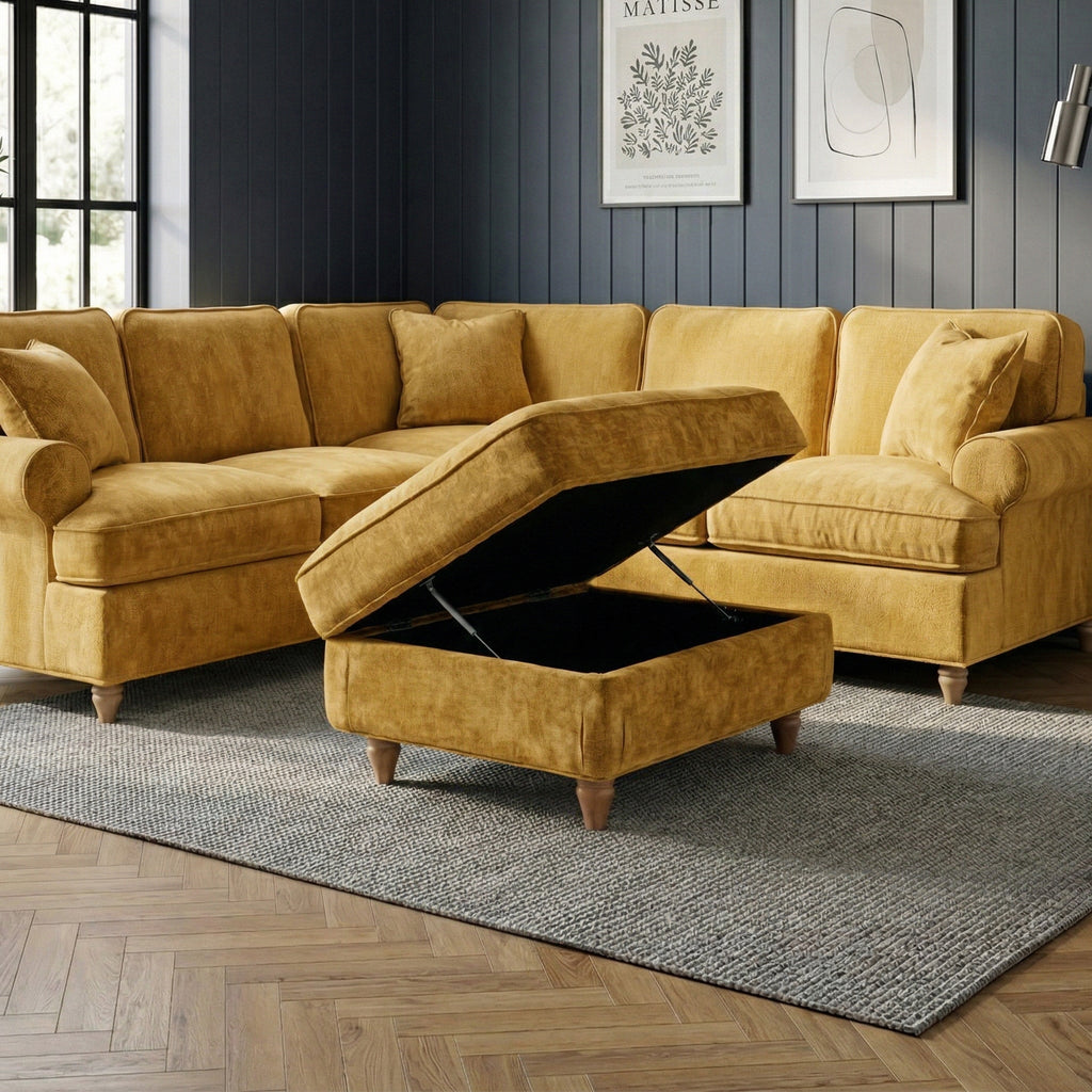 Alfie, Arthur and Archie XL Universal Storage Footstool