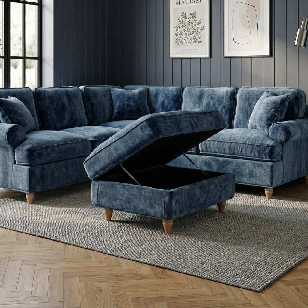 Alfie, Arthur and Archie XL Universal Storage Footstool