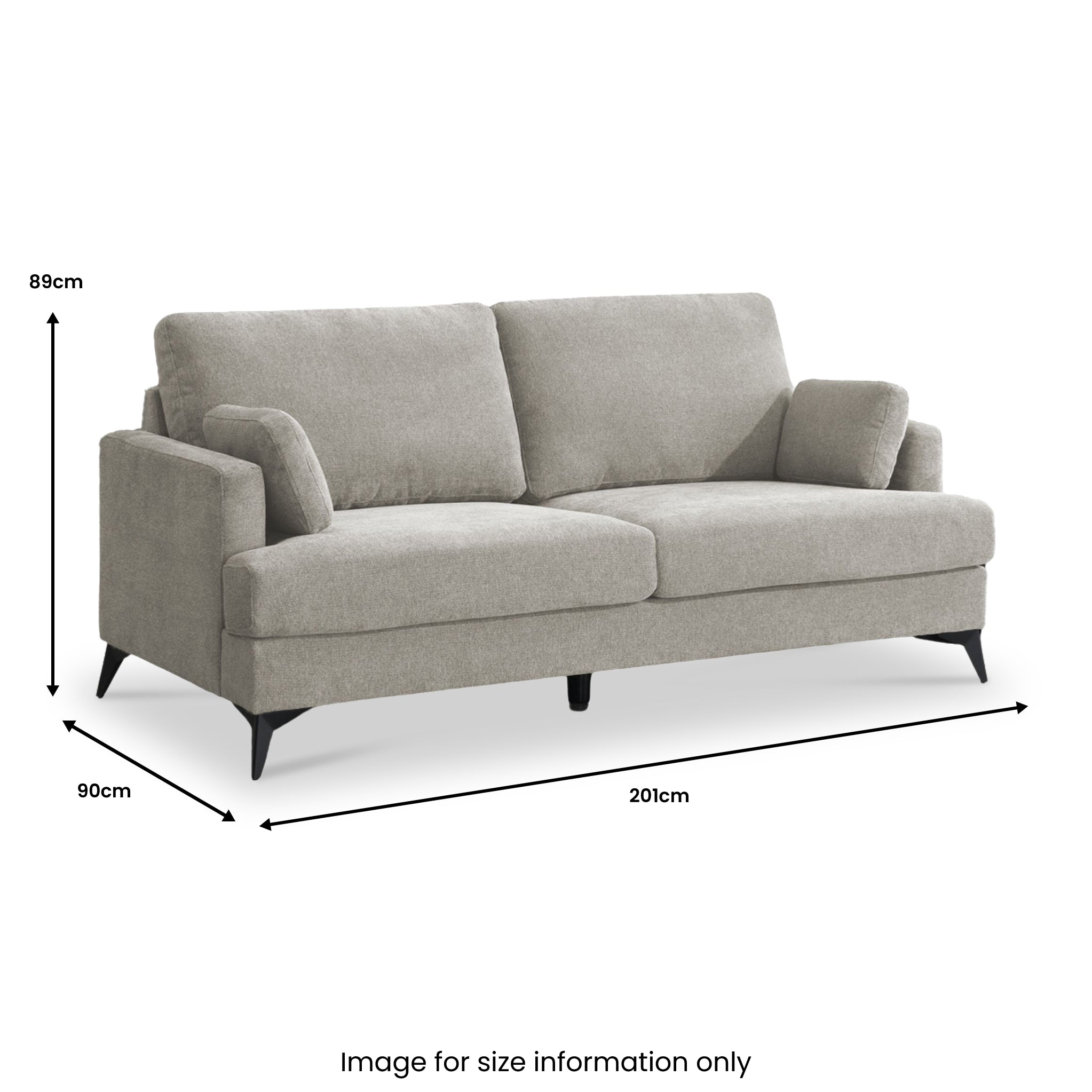 Carbone 3 Seater Sofa