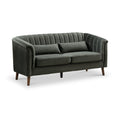 Lucille Velvet 3 Seater Sofa