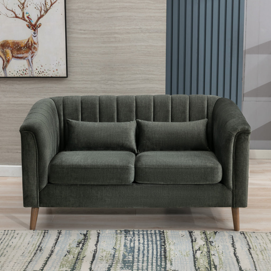 Lucille Velvet 2 Seater Sofa