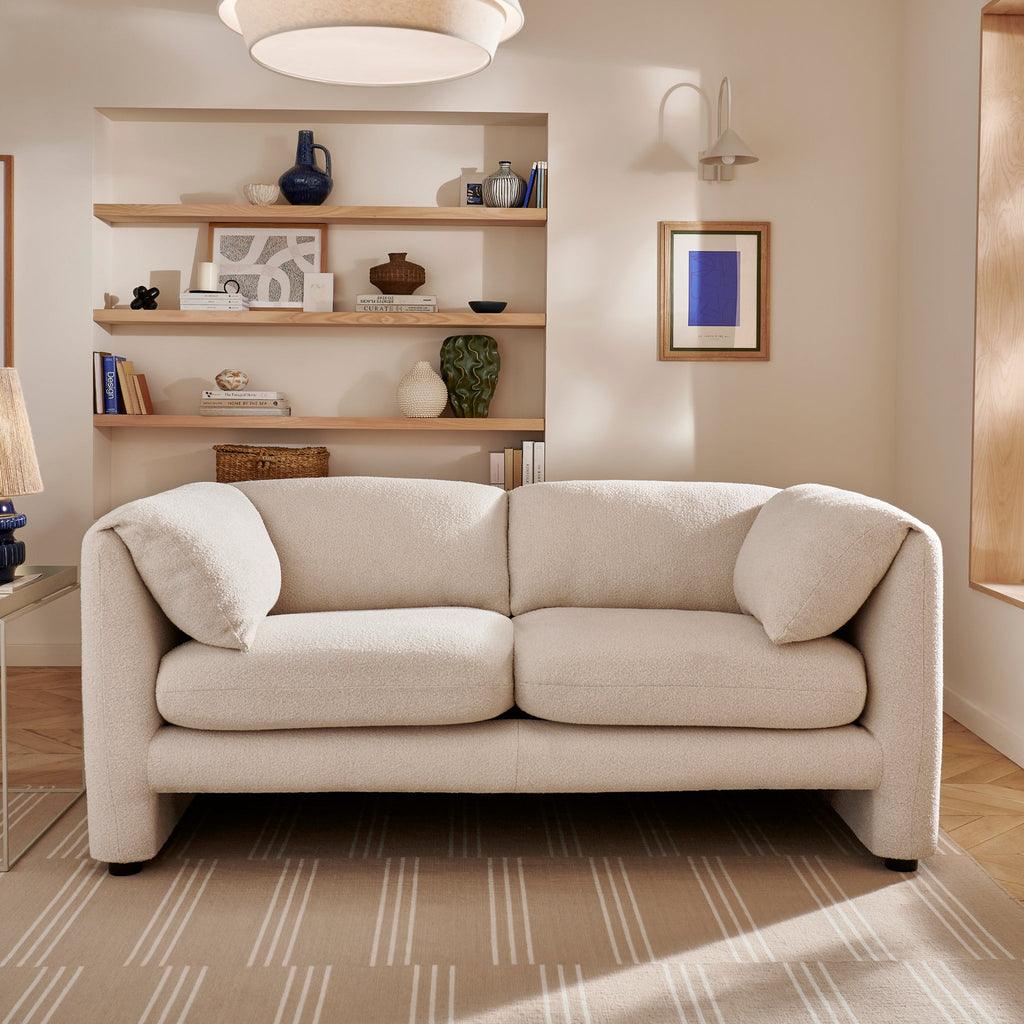 Carmel Boucle 2 Seater Sofa