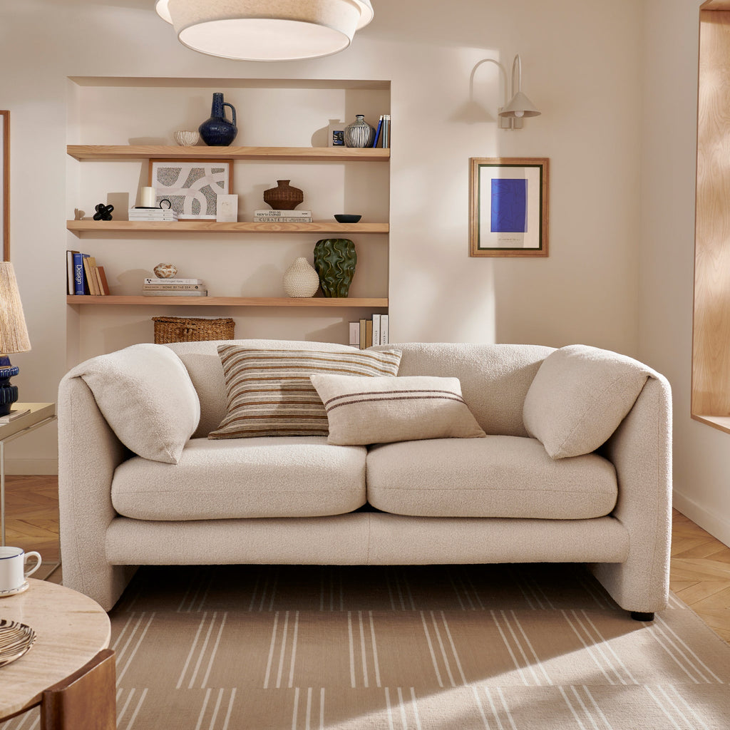 Carmel Boucle 2 Seater Sofa