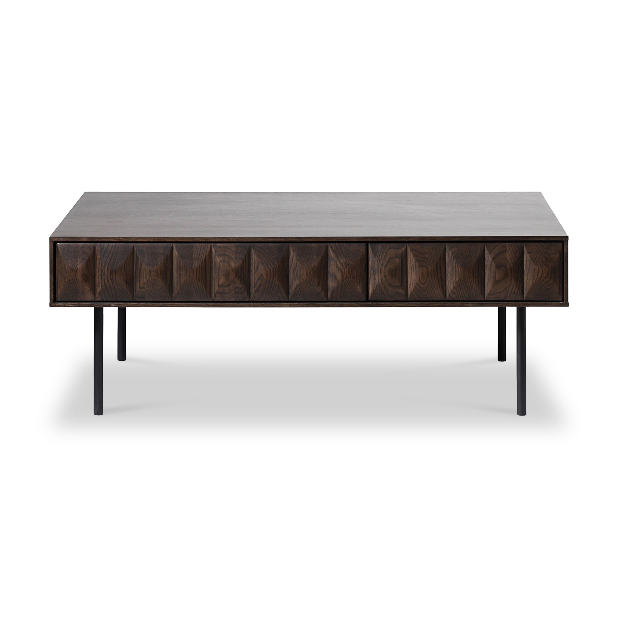Roka Oak Geometric Coffee Table