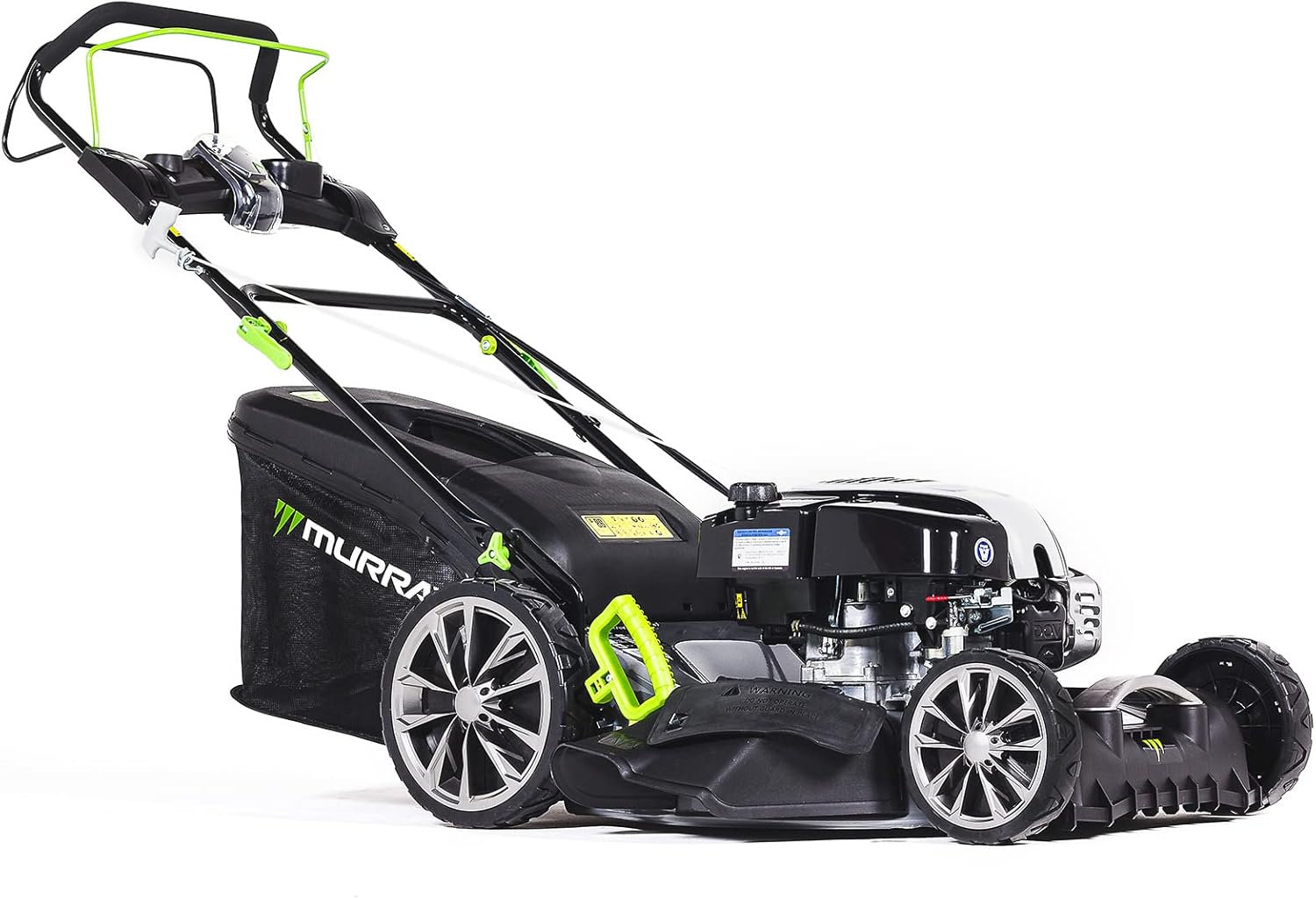 Murray Tondeuse Gazon Thermique EQ2-700X - Tondeuse à Gazon Essence Autotractée 4 en 1, 56cm - Bac à Gazon 75L pour Petites et Moyennes Pelouses - Tondeuse Thermique avec Moteur Briggs & Stratton