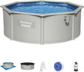 Bestway Piscine Acier Hors Sol Ronde Hydrium 360 x 122 cm