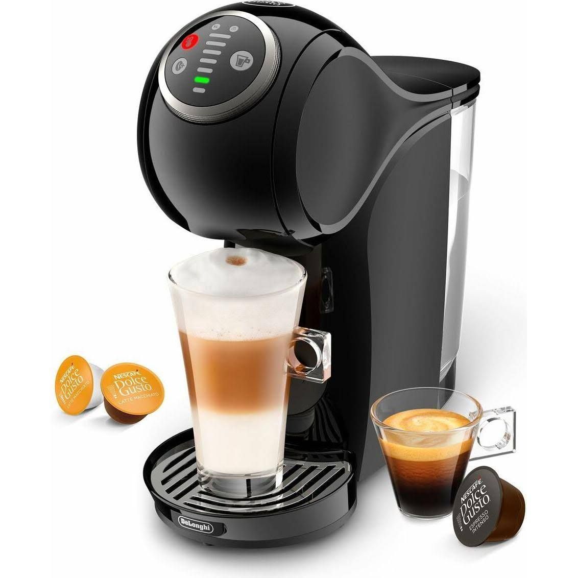 Cafetière à capsules DeLonghi Genio S Plus Noir