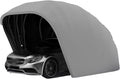 Auto de Voiture en Acier Inoxydable, abri d'auto rétractable Pliable avec Conception télescopique Semi-Automatique, 5,5x2,5x2,3 m de Couverture de Voiture Mobile extérieure pour Le stationnement