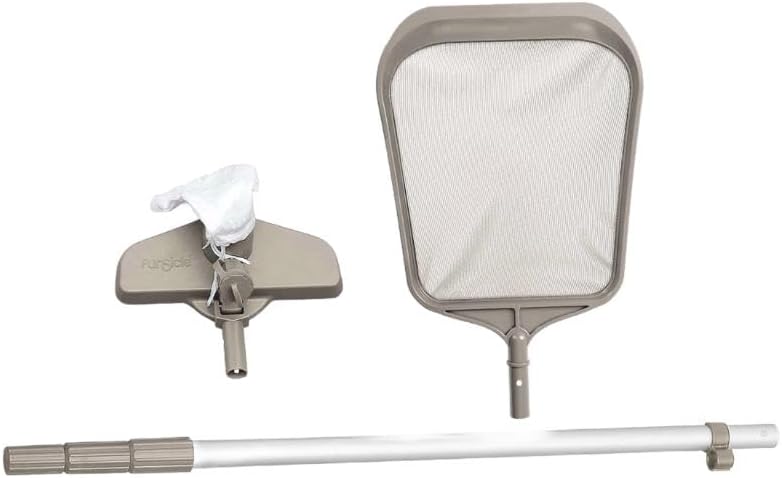FUNSICLE Piscine Tubulaire Ronde Marron Ø4,57m x h1,22m