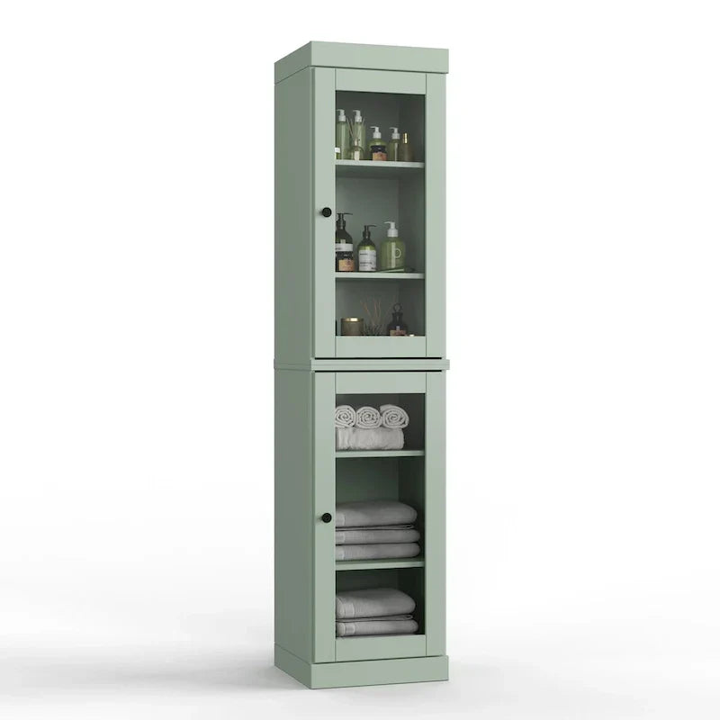 Meuble sous-vasque 100 % bois massif 42 cm avec portes en option par Palace Imports