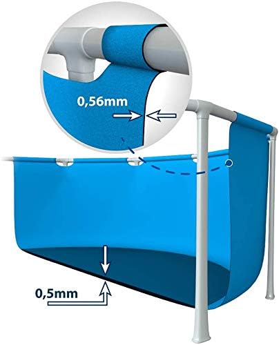 Intex - 28275FS - Kit Piscine Metal Frame Junior Rectangulaire Tubulaire (l) 3,00 x (l) 2,00 x (h) 0,75m avec Epurateur à Cartouche 1 m3/h