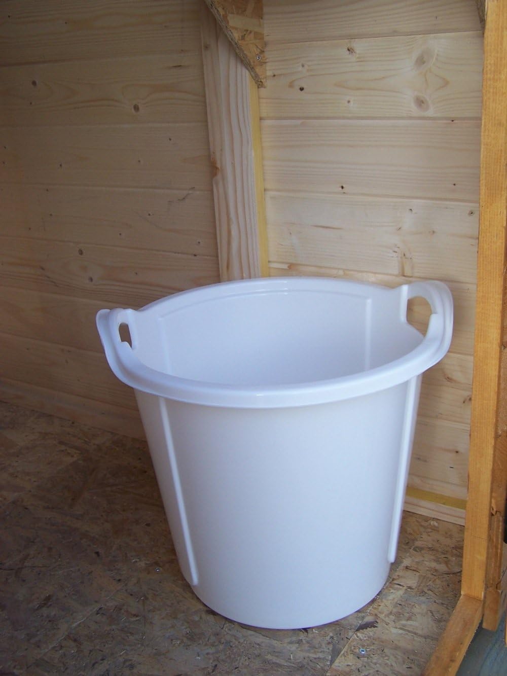 Abri WC Panneaux de Bois avec Lave, 1.81m2, 16mm