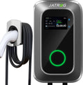 JATRHG S1 Borne de Recharge pour Véhicule Électrique 7kW 12M 32A Monophasé IP66 Station de Charge Type 2 IEC 62196-2 - Chargeur Rapide EV Wallbox