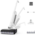 Rowenta X-Clean 10, Aspirateur Laveur sans Fil, Inclinable 180°, Auto-Nettoyage et séchage 65°C, 60min, pour tâches tenaces, Poils d’Animaux YY5785FE, Blanc