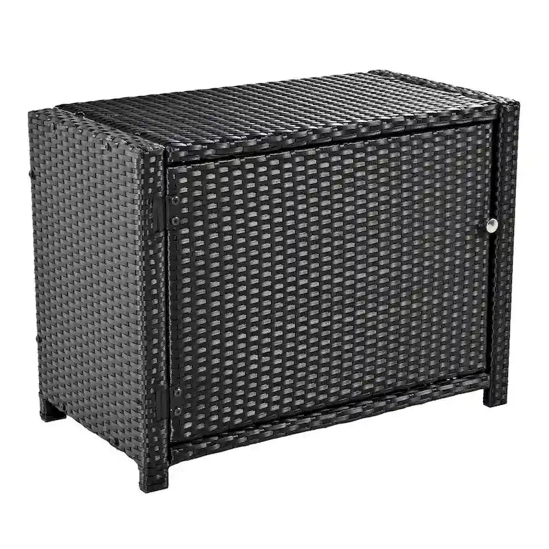 Spa Surround Spa Frame Quadrilateral Outdoor Rattan Sectional Sofa Set
