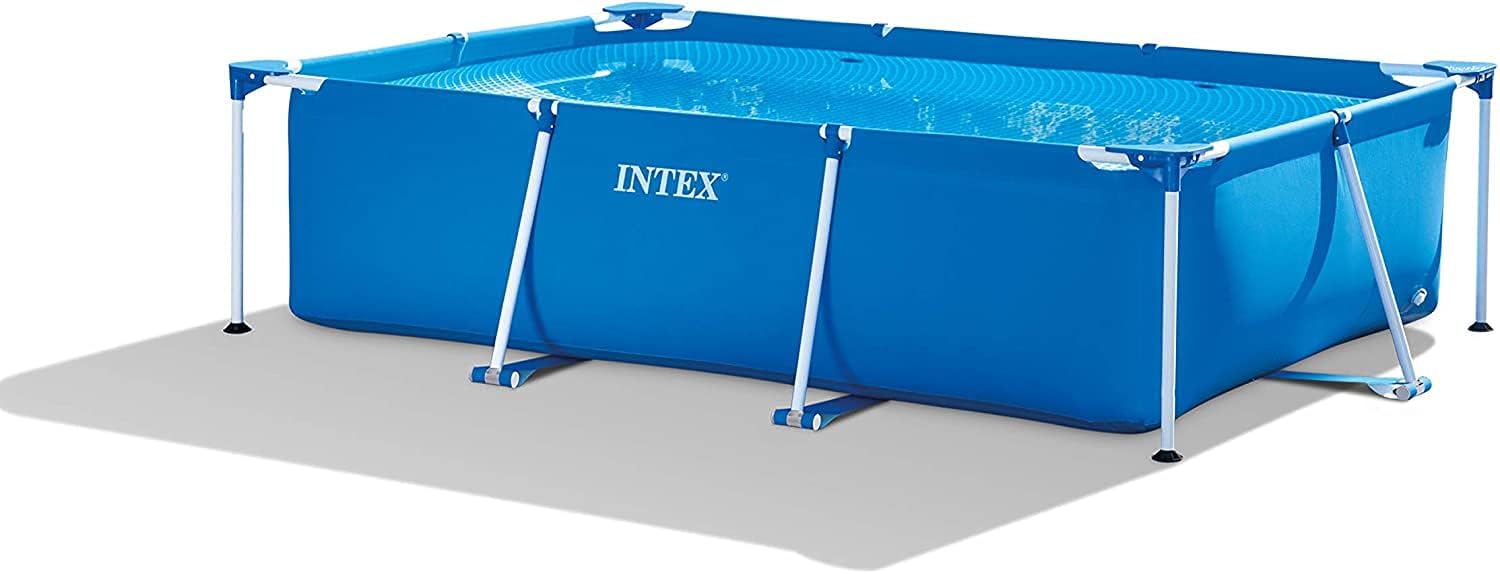 Intex - 28275FS - Kit Piscine Metal Frame Junior Rectangulaire Tubulaire (l) 3,00 x (l) 2,00 x (h) 0,75m avec Epurateur à Cartouche 1 m3/h