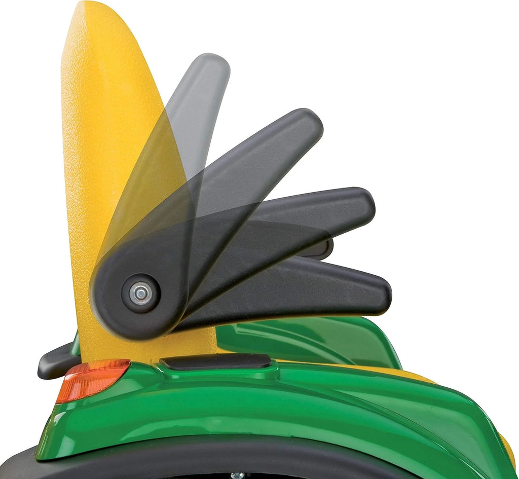 Peg Perego John Deere Ground Force 12V + remorque, vert/jaune, enfants