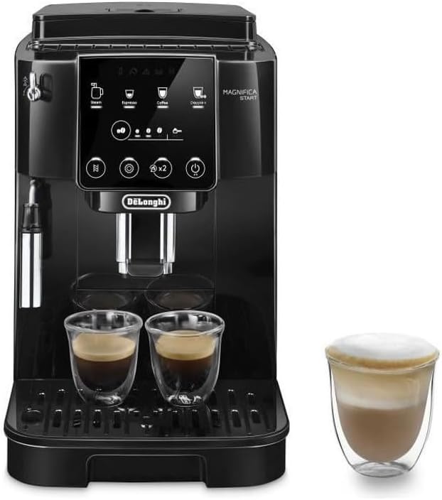 De'Longhi ECAM220.21.B Magnifica S Start Machine à café automatique, design compact, parfait pour espresso et cappuccino