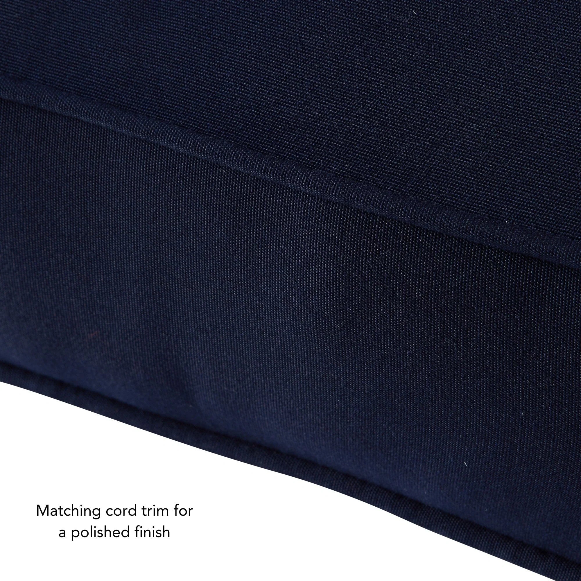 Ensemble de deux coussins d'extérieur haut de gamme Sunbrella pour assise profonde