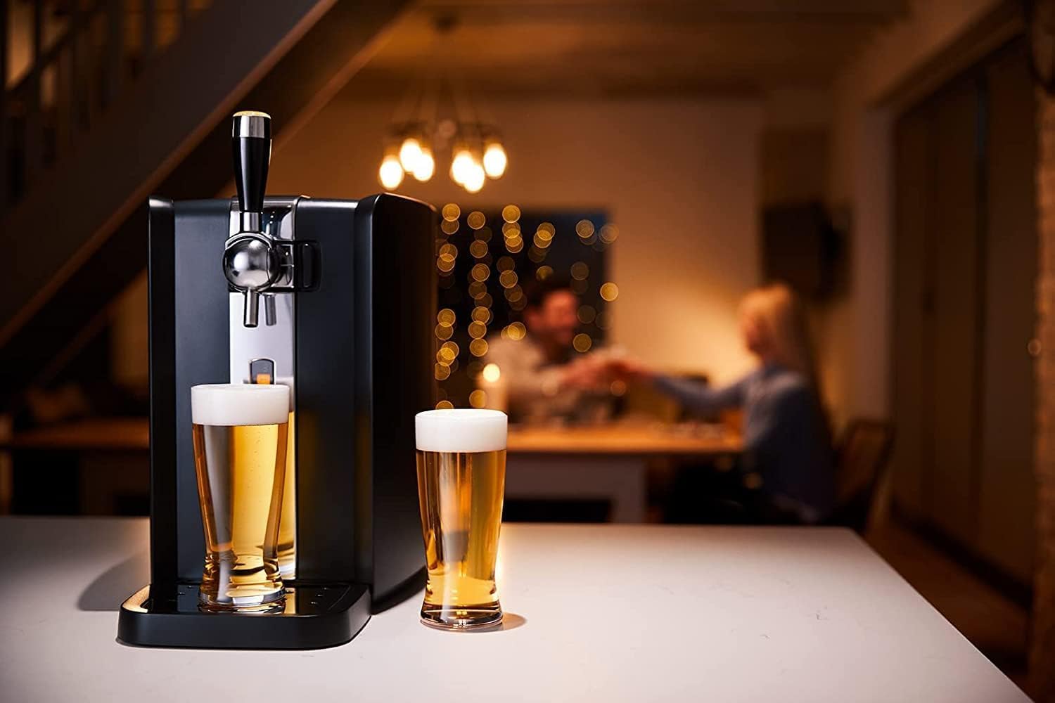 PerfectDraft – Pack Tireuse À Bière + 1 Fût Kwak Blonde 6L – Machine Pression À Domicile – Refroidissement À 3°C – 30 Jours Fraîcheur – Écran LED Température – Idée Cadeau Amateur Bière