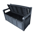 Banc Coffre De Rangement Plastique Salzburg Coffre de jardin
