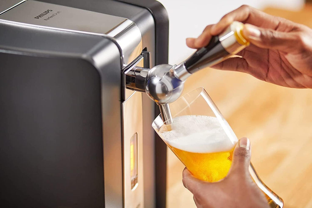 PerfectDraft – Pack Tireuse À Bière + 1 Fût Kwak Blonde 6L – Machine Pression À Domicile – Refroidissement À 3°C – 30 Jours Fraîcheur – Écran LED Température – Idée Cadeau Amateur Bière