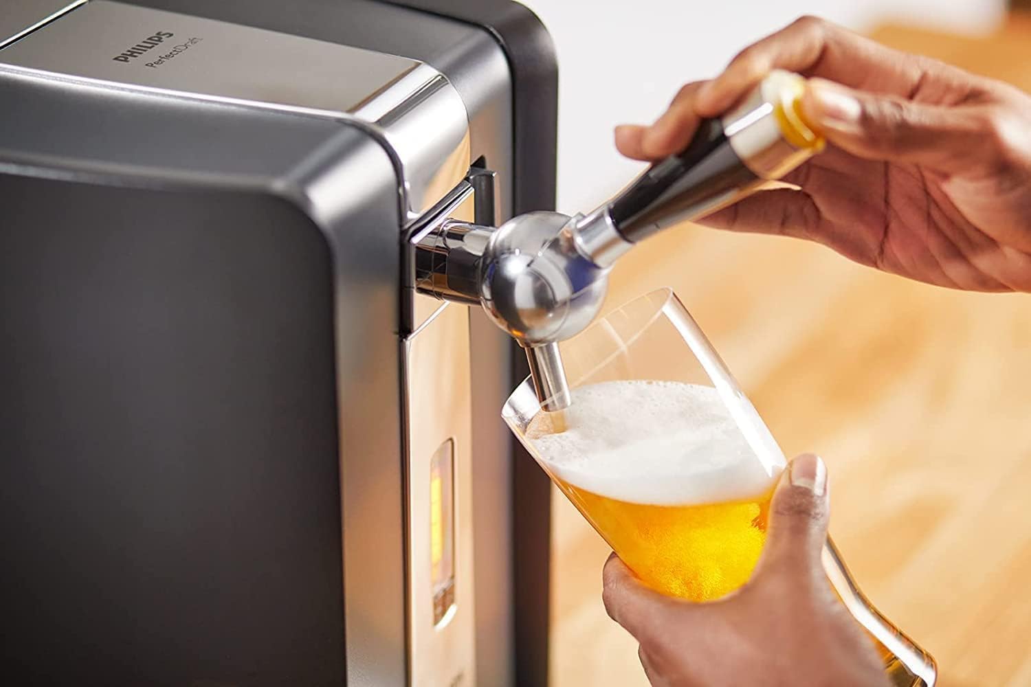 PerfectDraft – Pack Tireuse À Bière + 1 Fût Kwak Blonde 6L – Machine Pression À Domicile – Refroidissement À 3°C – 30 Jours Fraîcheur – Écran LED Température – Idée Cadeau Amateur Bière