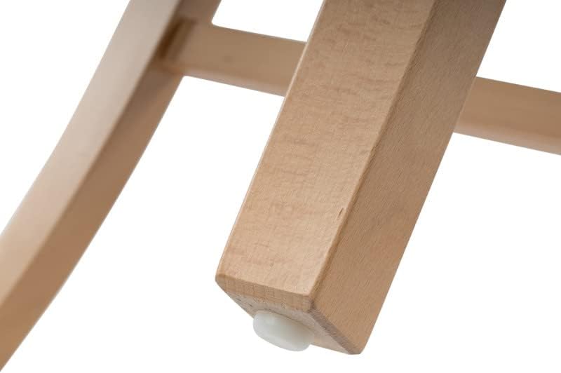 APLOS Chaise d'aide à la levée Suzanne, Bascule Automatique réglable, Chaise Ergonomique collectivité pour Seniors et Personnes à Mobilité Réduite, Tissu Design et résistant